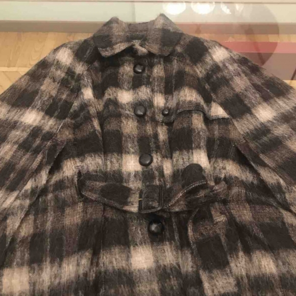 Paul Smith Black Label Belted Cape Coat Fits S-XL - Picture 7 of 16